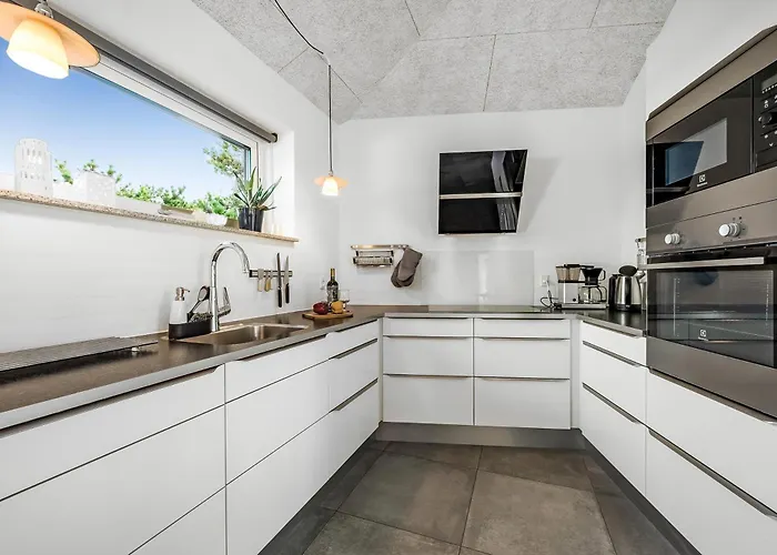 Stylish Activity House From 2018, On A Large Hilly Plot In Sondervig *